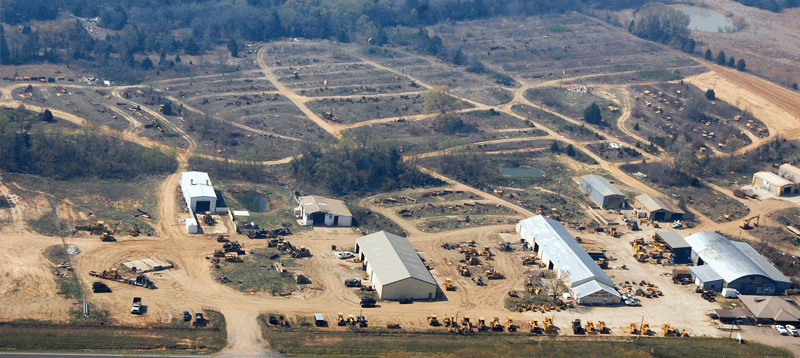 Aerial shot of Southwest Tractor & Parts INC